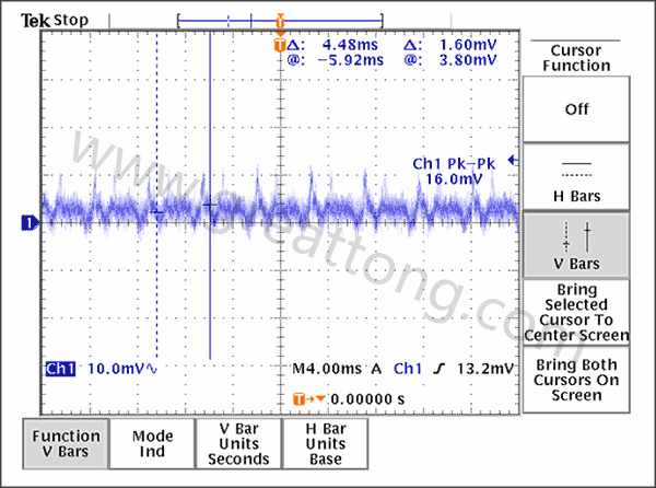  圖10. 在VCO電源端增加旁路電容后減小了噪聲。-深圳宏力捷
