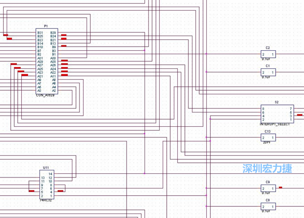 圖紙沒有層次的概念，不管電路有多復(fù)雜，只有一張平面圖。