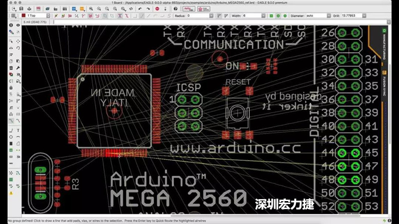 CadSoft EAGLE是一款專業(yè)的印刷電路板(PCB)設計軟件，低成本、便于使用、功能強大。