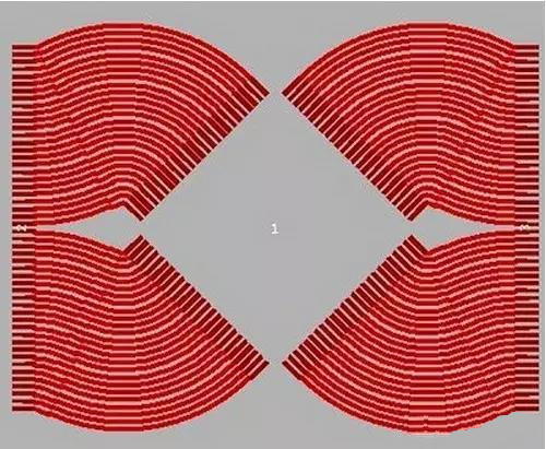 (底部)旋轉(zhuǎn)芯片可以提供更好的效果，占用面積可以進一步縮小兩倍以上。